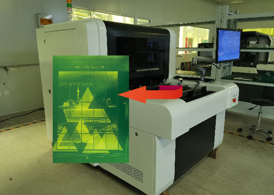 comprar ordenador de la materia textil 2540dpi para defender el laser ULTRAVIOLETA de la máquina online manufacture